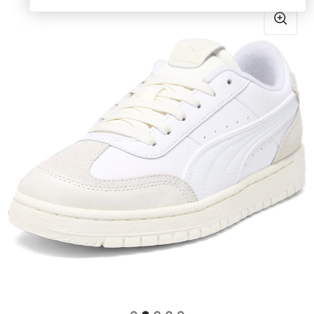 Puma Cream and White Low-Top Sneaker Women’s size 10